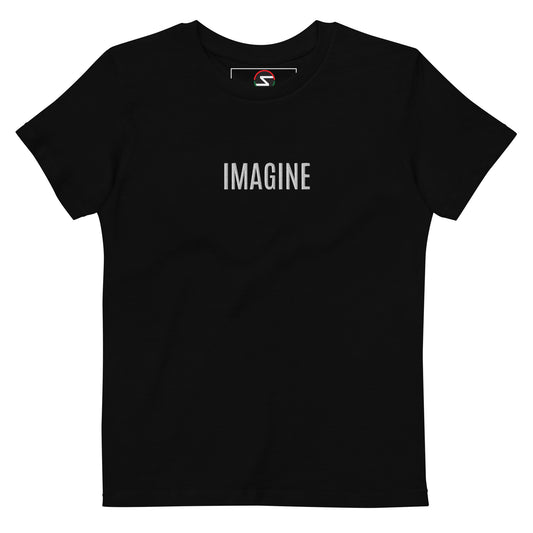 ‘WHAT IF WE IMAGINED’ ORGANIC COTTON KIDS T-SHIRT