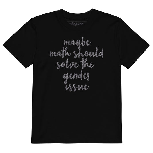 When The Math Speaks (TM) Organic Cotton Kids T-shirt