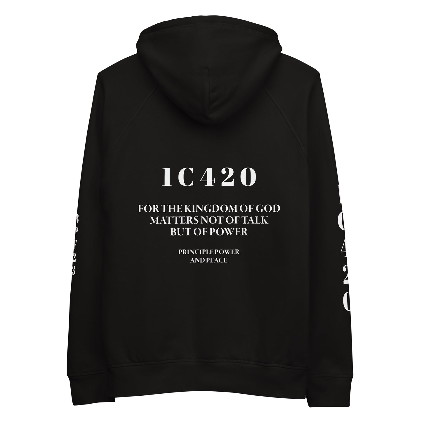 FOR THE KINGDOM OF GOD IS POWER UNISEX PULLOVER HOODIE