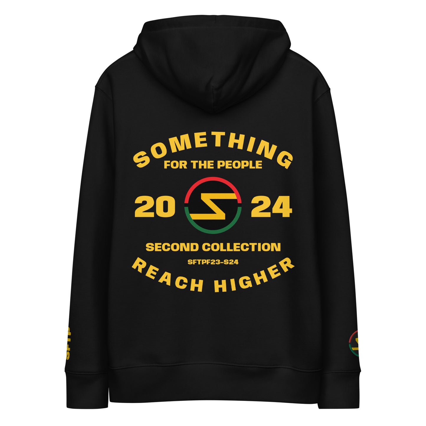 REACH HIGHER AGAIN UNISEX ESSENTIAL ECO HOODIE