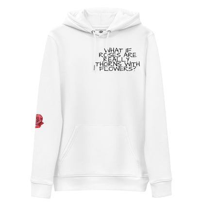 A THORN WITH ROSES UNISEX ESSENTIAL ECO HOODIE