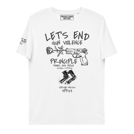 We Are Not Violent Unisex Organic Cotton T-shirt